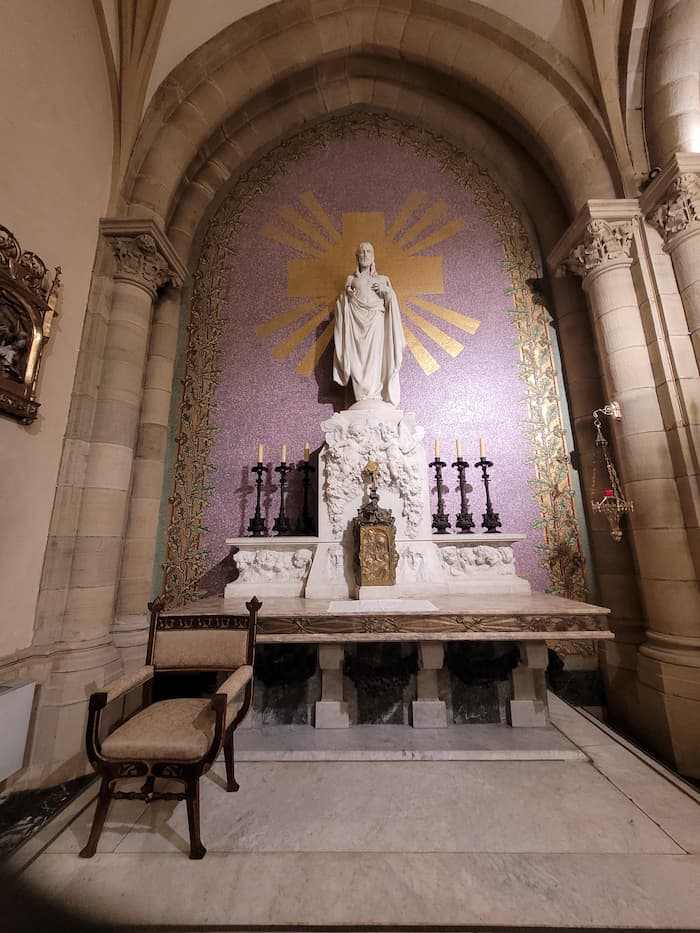 Parroquia San Ignacio - Altar del Sagrado Corazón de Jesús